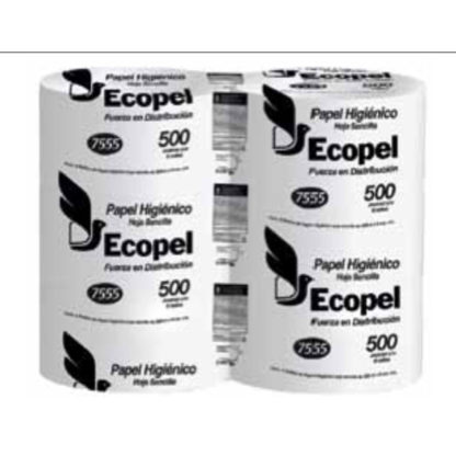 PAPEL HIGIENICO ECOPEL H/DOBLE 12X200