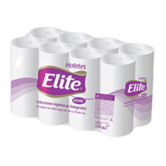 Papel Higienico Elite Hoteles Premium 250 hojas Dobles 2 X 48