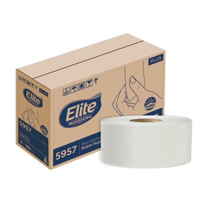 Papel Higiénico Elite® Bobina Junior Plus H/D 180 Mts.